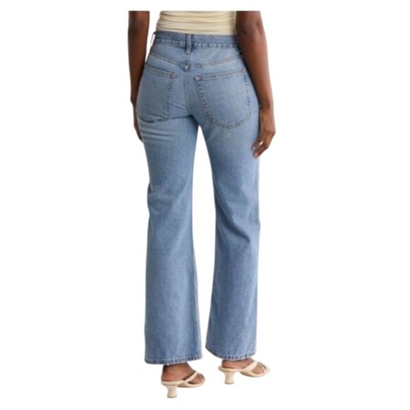 NEW Etica Denim Amis Relaxed‎ Fit Boot Cut Jeans in Atwater Size 31 Button-fly - Picture 8 of 15